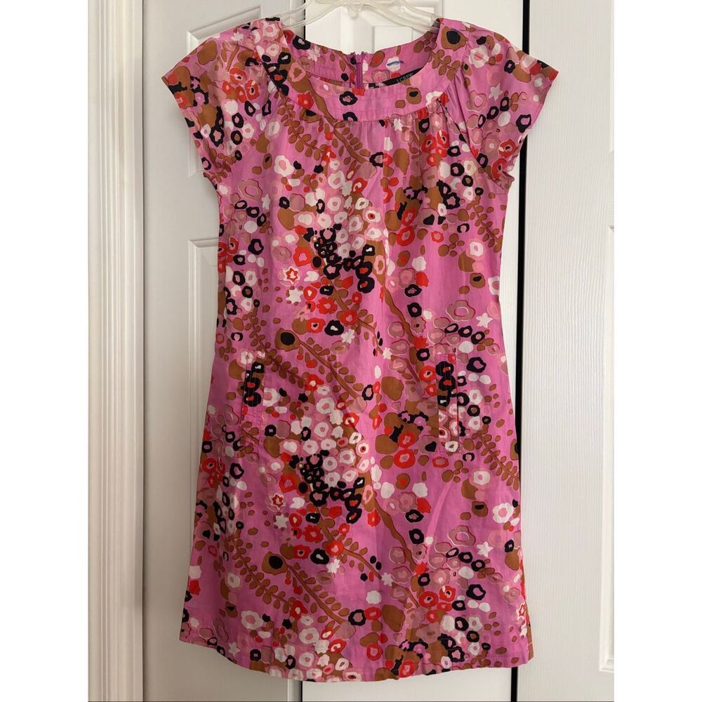 J. Crew Lightweight Floral Shift Dress
